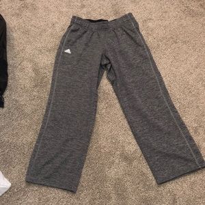 Addidas sweatpants. Grey color. Size Large.